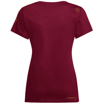 Tricou cu mânecă scurtă La Sportiva Peaks T-Shirt Women Redwood_R25R25