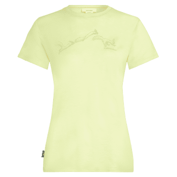 Tricou cu mânecă scurtă Icebreaker Merino 150 Tech Lite SS Tee Airbourne Squirrel Women CITRINE