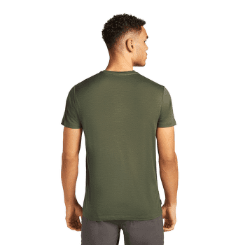 Tricou cu mânecă scurtă Icebreaker Merino 150 Tech Lite SS Tee Adventure Ride Men LODEN