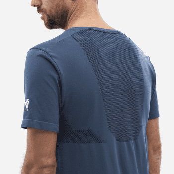 Tricou cu mânecă scurtă Millet Wanaka Seamless TS SS Men CORONET BLUE