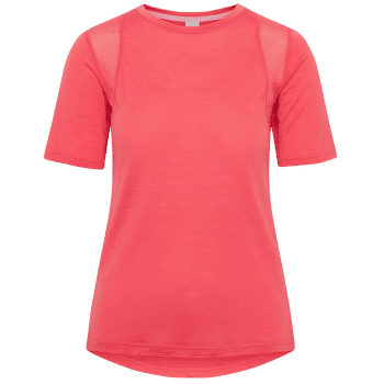 Tricou cu mânecă scurtă Kari Traa Embla Wool Tee Women CANDY/LIGHT RED
