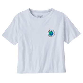 Tricou cu mânecă scurtă Patagonia Unity Fitz Easy Cut Responsibili-Tee Women White