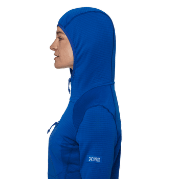 Tricou cu mânecă lungă Mammut Eiger Nordwand Advanced FL Half Zip Hoodie Women 50643 eiger blue