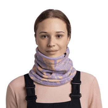 Bandă pentru gât Buff Polar Prints Neckwarmer LETA GRAPE ICE