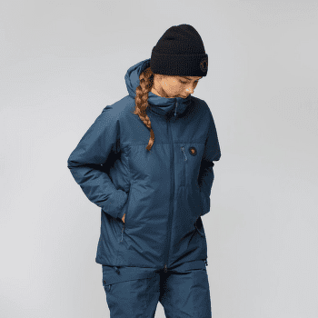 Jachetă Fjällräven Bergtagen 60 Insulation Jacket Women Mustard Yellow-Mountain Blue