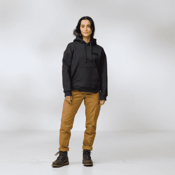 Hanorac Fjällräven Fjällräven Classic Hoodie Women Grey-Melange