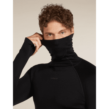 Hanorac Icebreaker 300 MerinoFine™ Polar LS Roll Neck Men Black