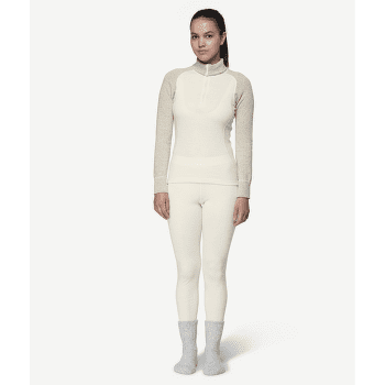 Tricou cu mânecă lungă Devold Duo Active Zip Neck Women (328 244) 753A  MARSALA