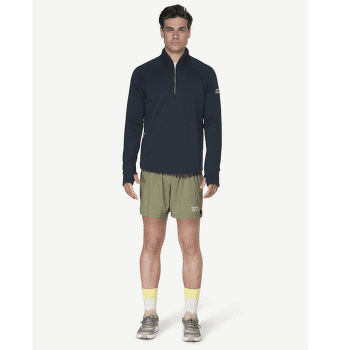 Tricou cu mânecă lungă Devold Endurance Merino Zip Men 284A INK