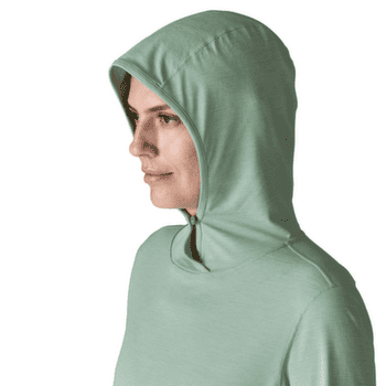 Tricou cu mânecă lungă Patagonia Cap Cool Sun Hoody Women Thermal Blue - Thin Ice X-Dye