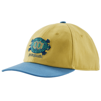 Capac Patagonia Funhoggers Hat Kids Island Turtle: Limestone Yellow