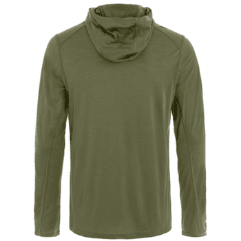 Hanorac Fjällräven ABISKO WOOL HOODIE MEN Laurel Green
