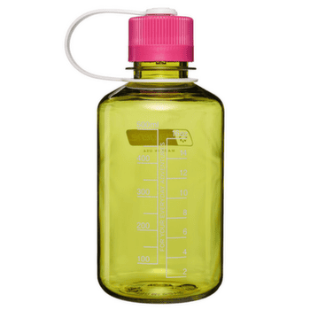 Sticlă Nalgene Narrow-Mouth 500 mL Sustain Endive w/Fuchsia Purple