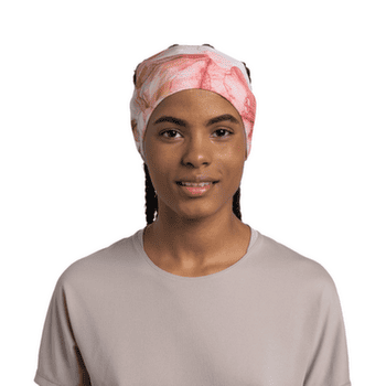 Bandă pentru cap Buff Coolnet UV Wide Headband SENIA AZALEA