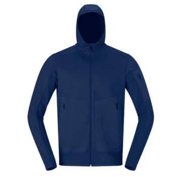 Jachetă Norrona falketind warm2 stretch Hood Men Indigo Night