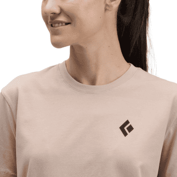 Tricou cu mânecă scurtă Black Diamond Equipment For Alpnst SS Tee Women Pale Mauve