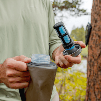 Geantă Hydrapak SEEKER+ 6L GRAVITY FILTER KIT Mammoth Grey
