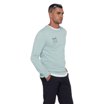 Hanorac Mammut MAMMUT CORE ML CREW NECK MEN VERT nebla