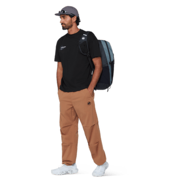 Tricou cu mânecă scurtă Mammut MAMMUT BASE RELAXED T-SHIRT MEN GLACIER 1288 silver sage