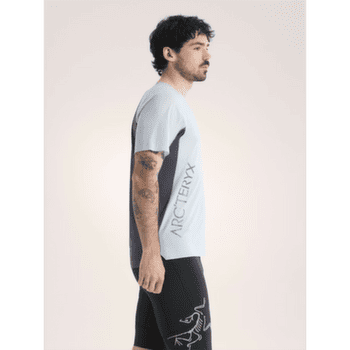 Tricou cu mânecă scurtă Arcteryx Norvan Downword Logo SS Men Alpine Blue / Dk Strat