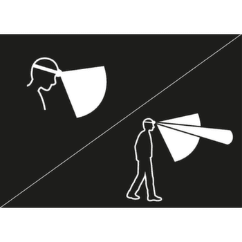 Lampă frontală Petzl ARIA® 2R Black/yellow