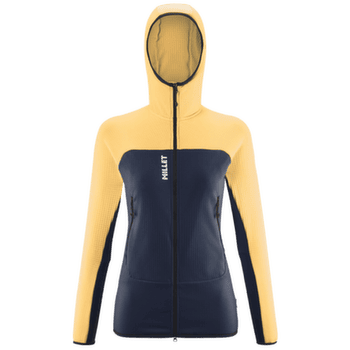 Hanorac Millet FUSION GRID HOODIE Women SUNFLOWER/SAPHIR