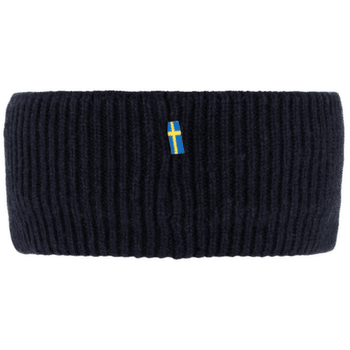 Bandă pentru cap Fjällräven 1960 Logo Headband Dark Navy