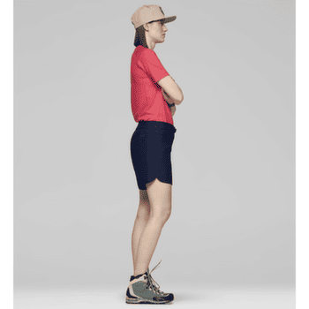 Pantaloni scurți Norrona femund silent grid Shorts Women Navy Blazer