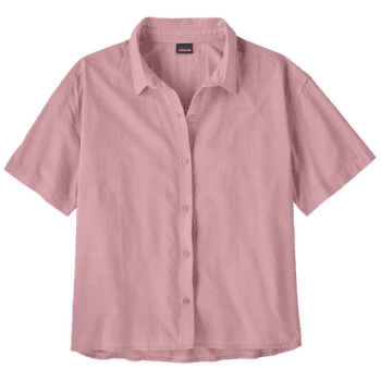 Cămașă cu mânecă scurtă Patagonia LW A/C Shirt Women Windowpane Dobby: Quiet Violet