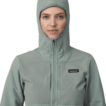 Jachetă Patagonia R2 CROSSSTRATA HOODY Women Stingray Mauve