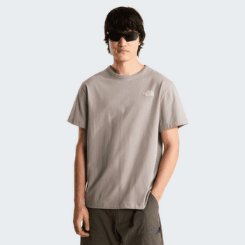 Tricou cu mânecă scurtă The North Face NSE SLOPES RELAXED SHORT SLEEVE TEE-GRAPHIC UNISEX 2MB STONE SLAB