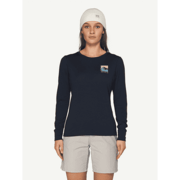 Tricou cu mânecă lungă Devold Classic Summit LS Women 284A INK