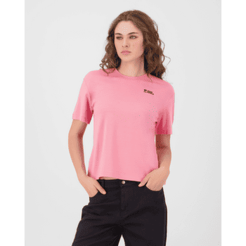 Tricou cu mânecă scurtă Mons Royale MP Heavyweight Merino T-Shirt Women Flamingo