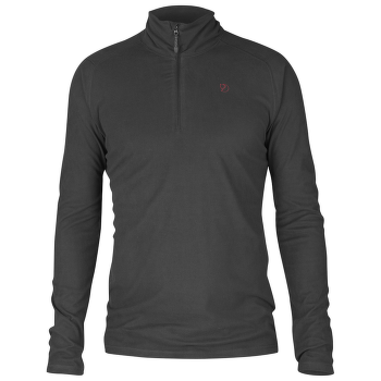 Pulover (închidere 3/4) Fjällräven Pine Half Zip Men Dark Grey 030