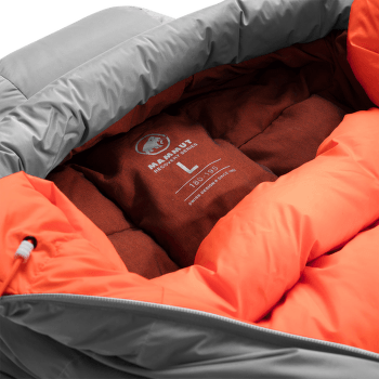 Sac de dormit Mammut Protect Down Bag -18°C safety orange 2196