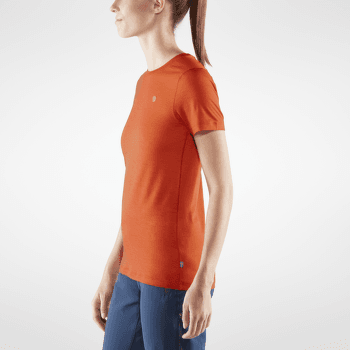 Tricou cu mânecă scurtă Fjällräven Bergtagen Thinwool SS Women Black