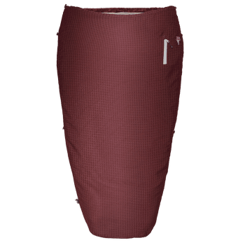 Inserție pentru sac de dormit Grüezi bag Feater - The Feet Heater Dark Red
