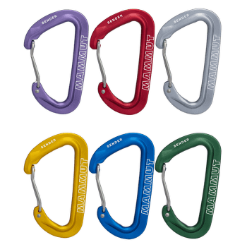 Carabină Mammut Sender Wire Rackpack multicolor