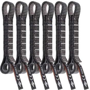 Bucla expres Black Diamond STANDARD DOGBONE 12cm 6-PACK