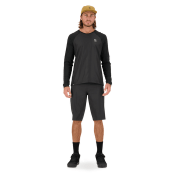 Tricou cu mânecă lungă Mons Royale Tarn Merino Shift Wind Jersey Men Black