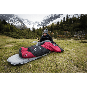 Inserție pentru sac de dormit Grüezi bag Feater - The Feet Heater Dark Red