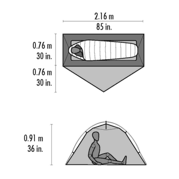 Stat MSR Hubba NX Tent