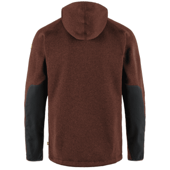 Hanorac Fjällräven Ovik Fleece Hoodie Men Autumn Leaf