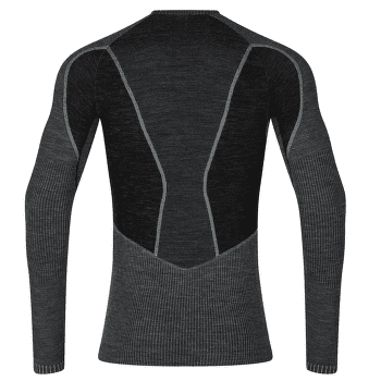 Tricou cu mânecă lungă La Sportiva WOOL70 TECH LONGSLEEVE Men Carbon/Cloud