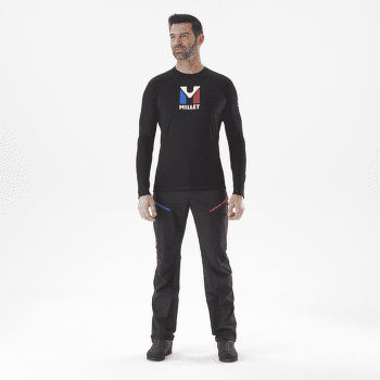 Tricou cu mânecă lungă Millet TRILOGY WOOL TS LS Men ICON BLUE