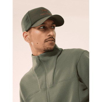 Capac Arcteryx Bird Word Trucker Curved Phantasm/Euphoria