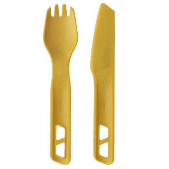 Tacâmuri Sea to Summit Passage Cutlery Set - [2 Piece] Arrowwood Yellow