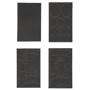 Petice Patagonia Worn Wear Patch Kit Black