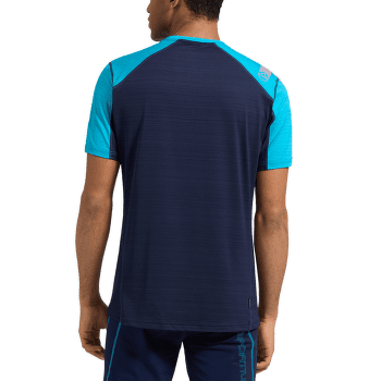 Tricou cu mânecă scurtă La Sportiva SUNFIRE T-SHIRT Men Night Sky/Chalk