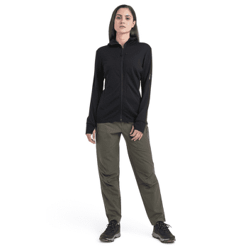 Hanorac Icebreaker Merino 260 Quantum IV LS Zip Hoodie Women DAWN